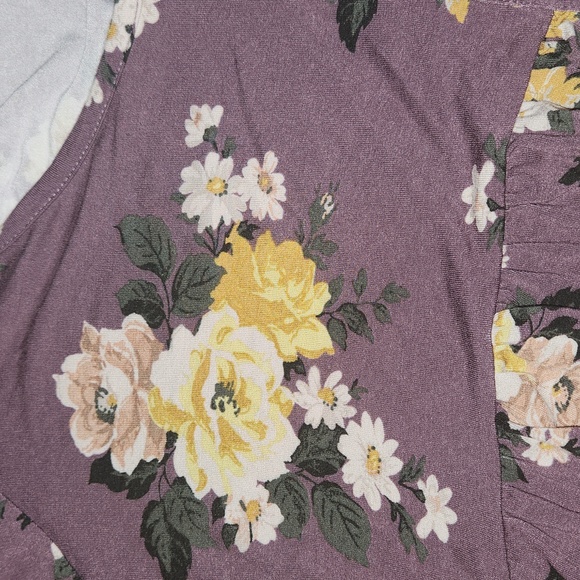 torrid babydoll super soft button front top size 1X - Picture 5 of 6